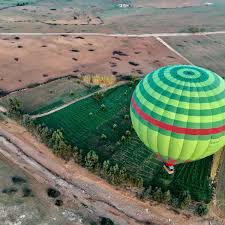 Maroc Mongolfiere - Montagne sahara